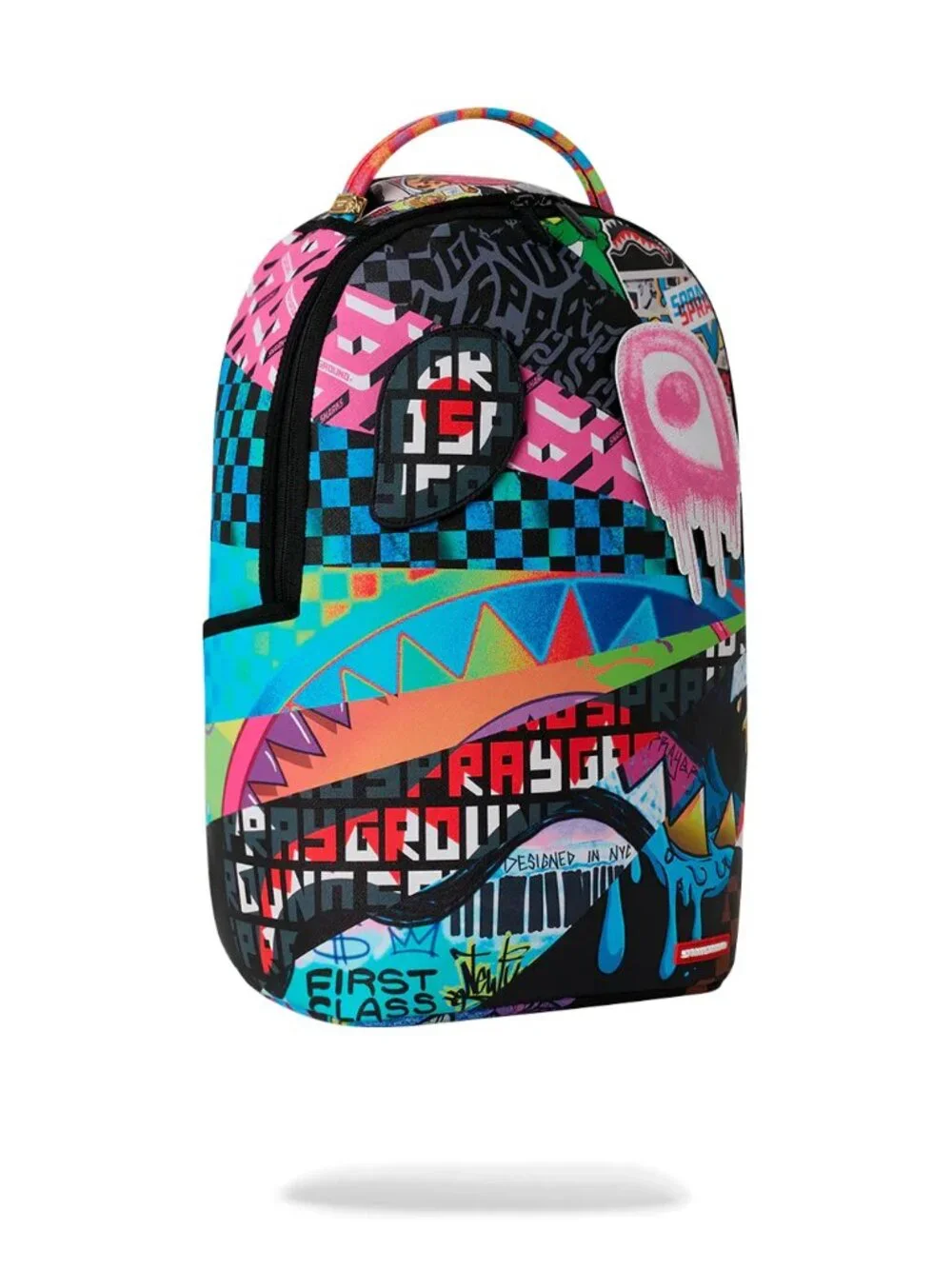 MOOD MODE 6 REMOVABLE VELCRO EYES BACKPACK SPRAYGROUND